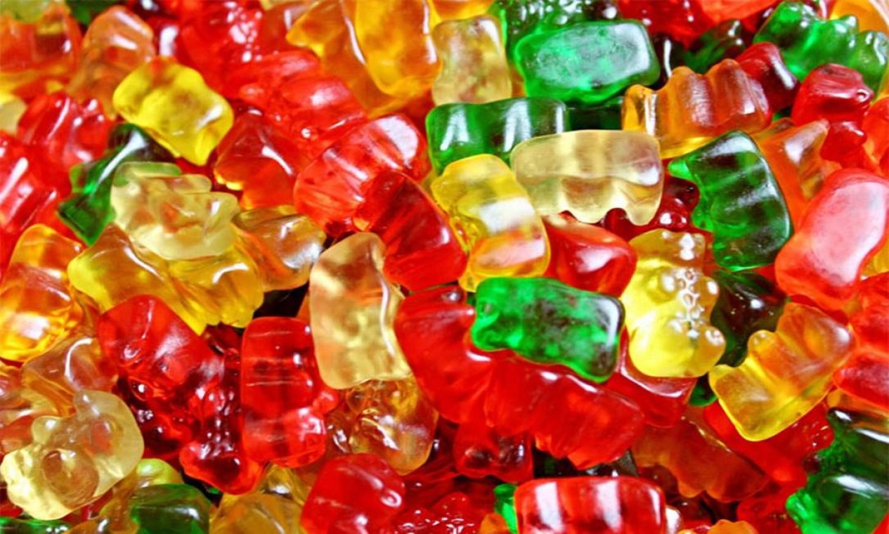 Como é que se diz isto em Alemão? gummy bear