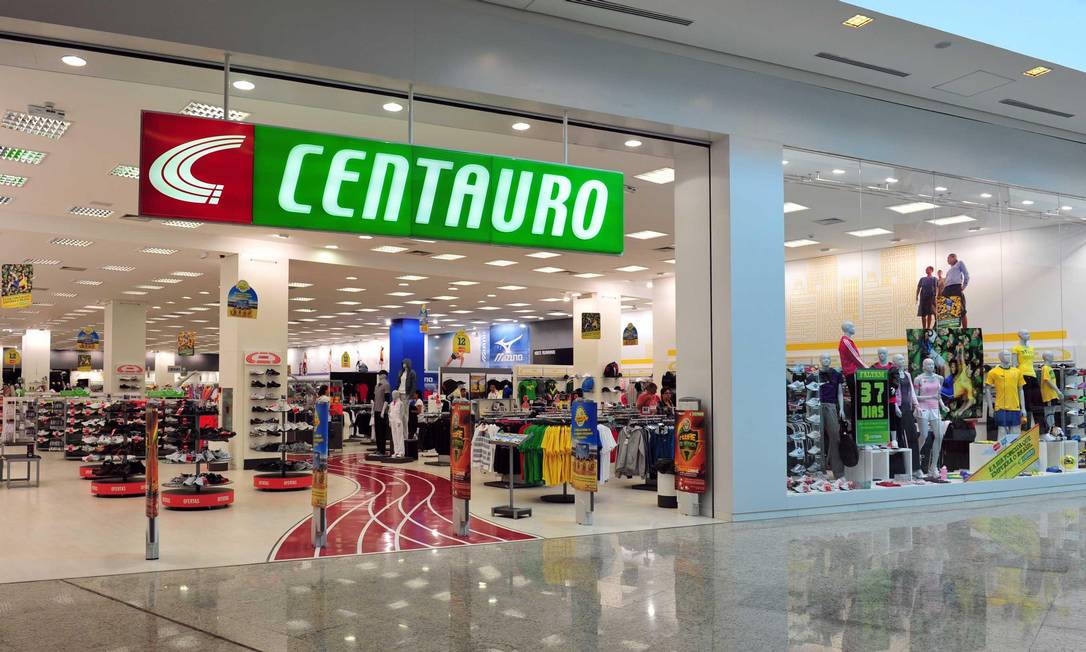 Loja da Centauro em Shopping Foto: Divulgação