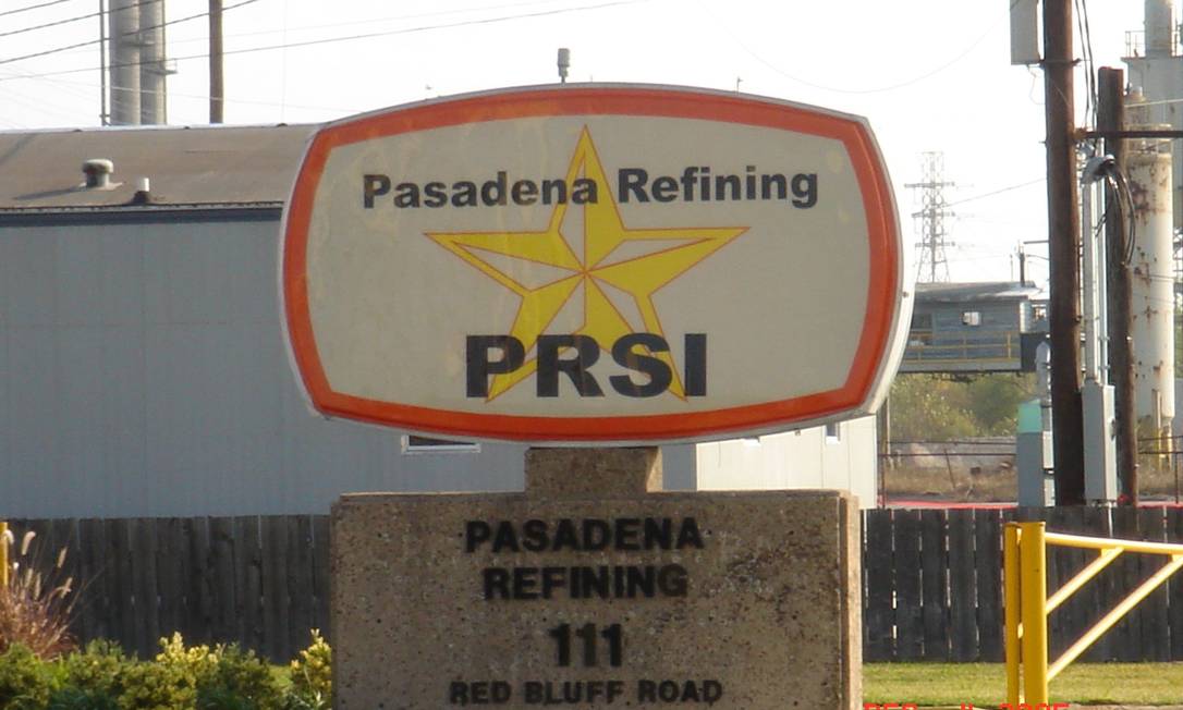 Refinaria Pasadena da Petrobras, nos EUA
Foto: Agência Petrobras