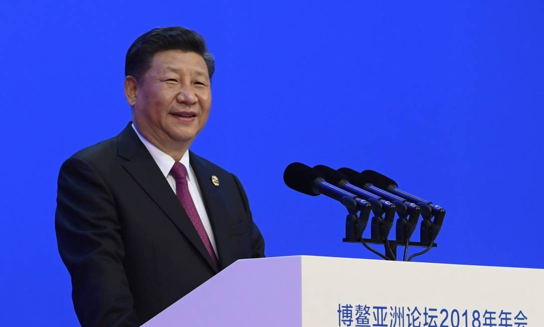 Xi Jinping promete melhorar condiÃ§Ãµes de empresas estrangeiras na China Foto: Li Xueren / AP