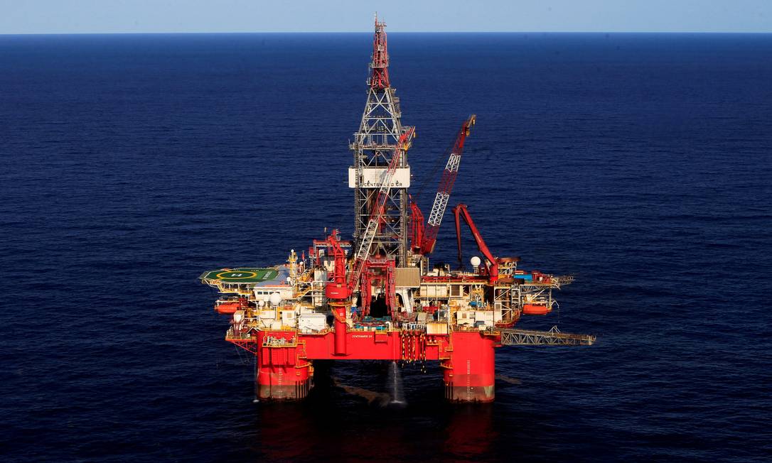 Visão geral da plataforma de petróleo de Centenário, no Golfo do México Foto: Henry Romero/17-01-2014 / Reuters