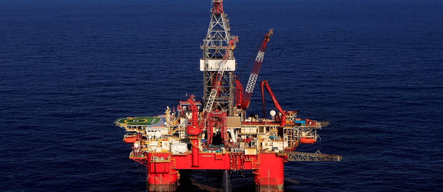 Visão geral da plataforma de petróleo de Centenário, no Golfo do México Foto: Henry Romero/17-01-2014 / Reuters