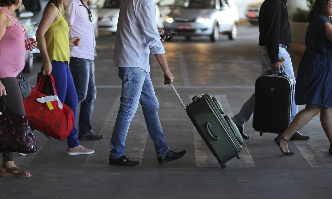  Despacho de bagagem em aeroportos
Foto: André Coelho / Agência O Globo