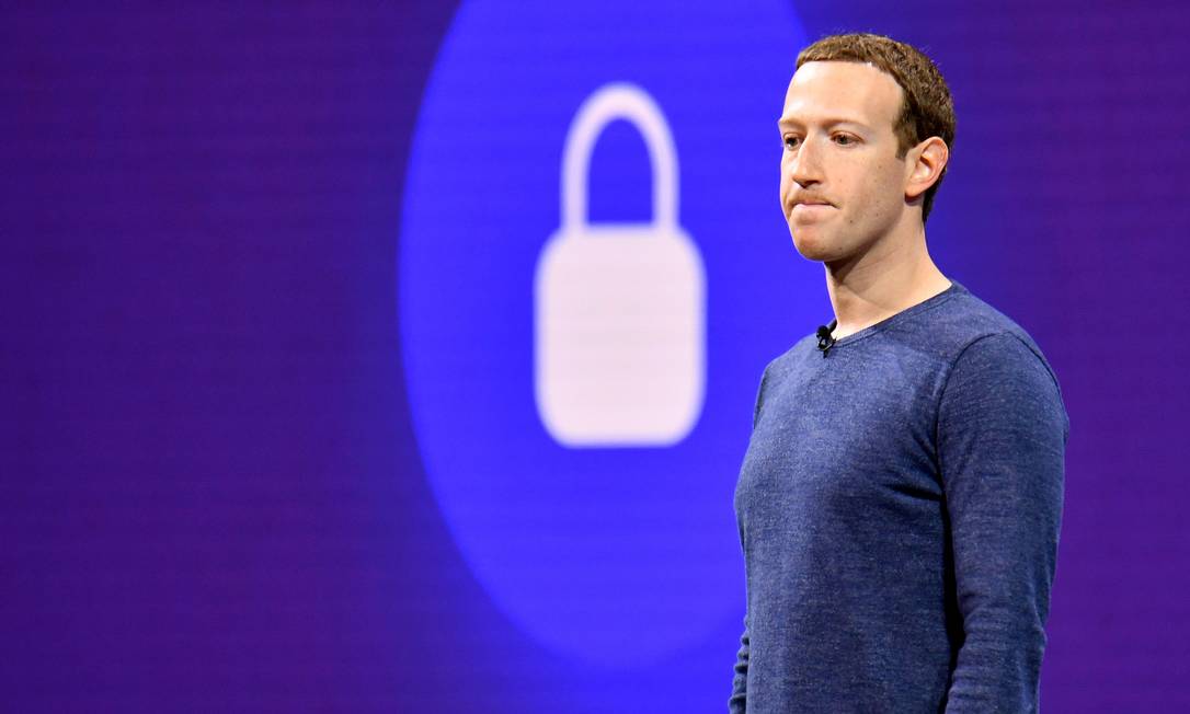 A fortuna do CEO do Facebook, Mark Zuckerberg, chega a US$ 128,4 bilhões Foto: JOSH EDELSON / AFP