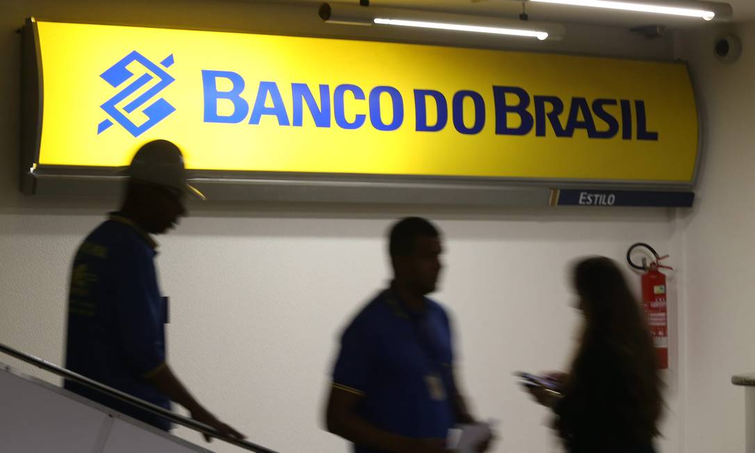 Fachada da Agência do Banco do Brasil no Senado Federal Foto: Ailton de Freitas / Agência O Globo
