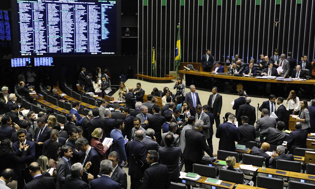 Câmara dos Deputados no DF
Foto: LUIS MACEDO / Agência O Globo