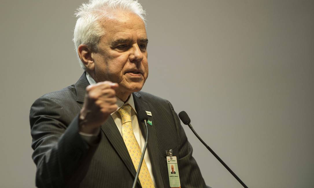 presidente da Petrobras, Roberto Castello Branco Foto: Guito Moreto / Agência O Globo
