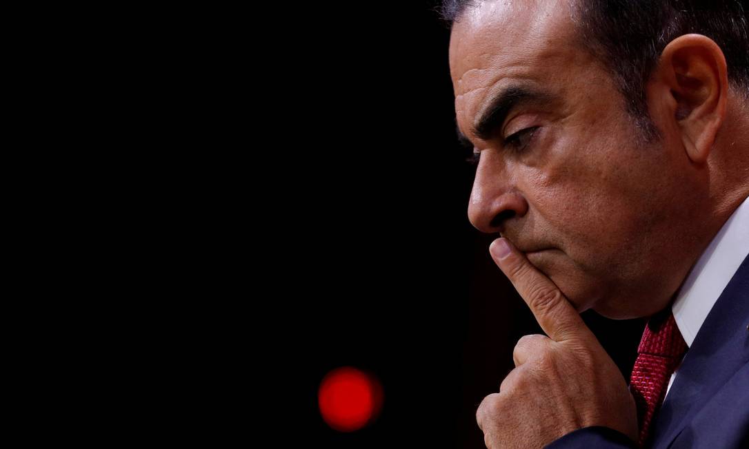 Ghosn voiced greater integration between the automaker, Japan's Mitsubishi and France's Renault.  He claims that his arrest is a plot to prevent the deepening of the alliance.  Photo: Philip Wojzer/Reuters