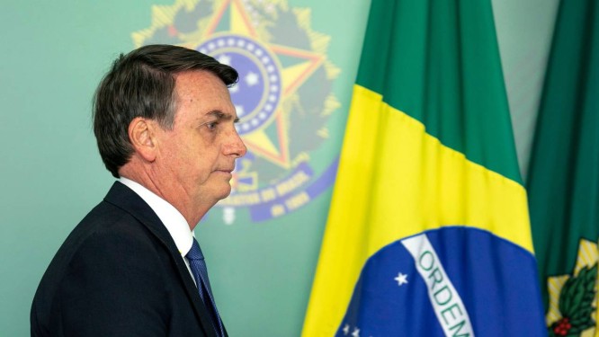 Presidente Jair Bolsonaro Foto: SERGIO LIMA / AFP