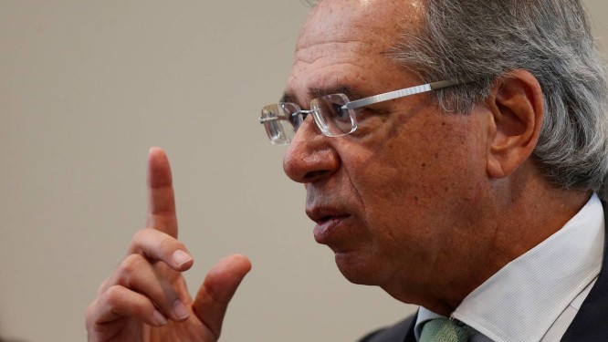 Paulo Guedes, ministro da Economia do Brasil Foto: Adriano Machado / Reuters