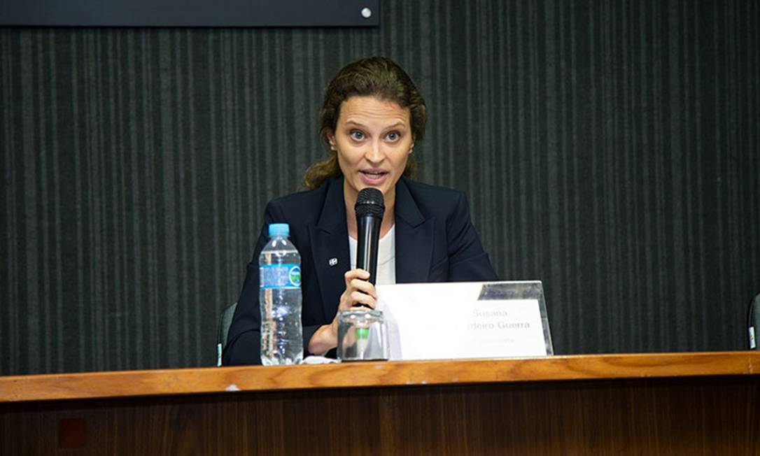 A nova presidente do IBGE, Suzane Cordeiro Guerra Foto: Licia Rubinstein / Agência O Globo