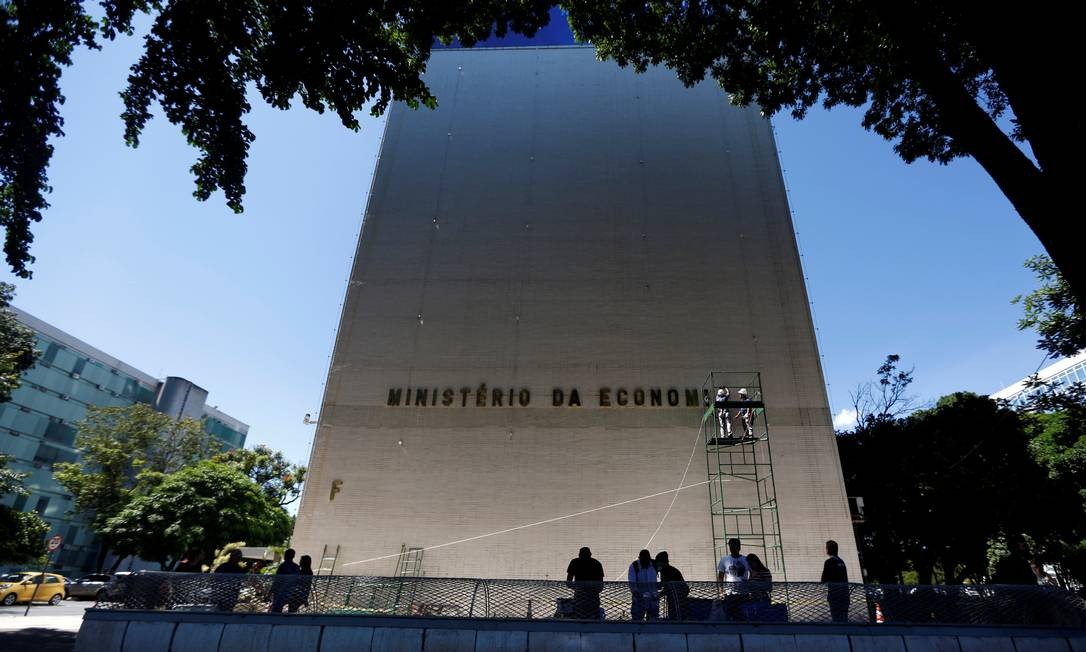 PrÃ©dio do MinistÃ©rio da Economia, em BrasÃ­lia Foto: Adriano Machado / Reuters