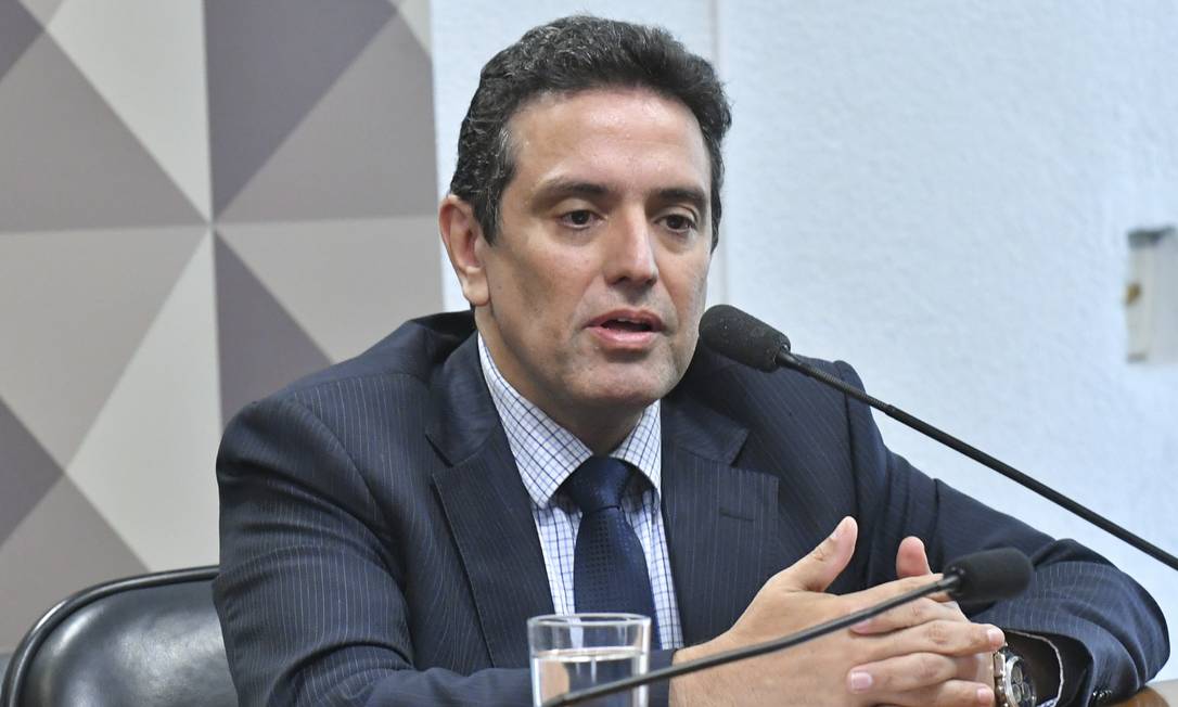 Leonardo Rolim, presidente do INSS, participou da 32ª edição do Fórum Nacional Foto: Geraldo Magela / Agência Senado