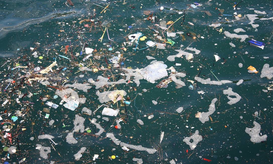 O plástico representa quase 70% de todo o lixo marinho, colocando em risco inúmeras espécies aquáticas; pesquisadores de cinco países se uniram para desenvolver micróbios que comem plástico Foto: Pizabay