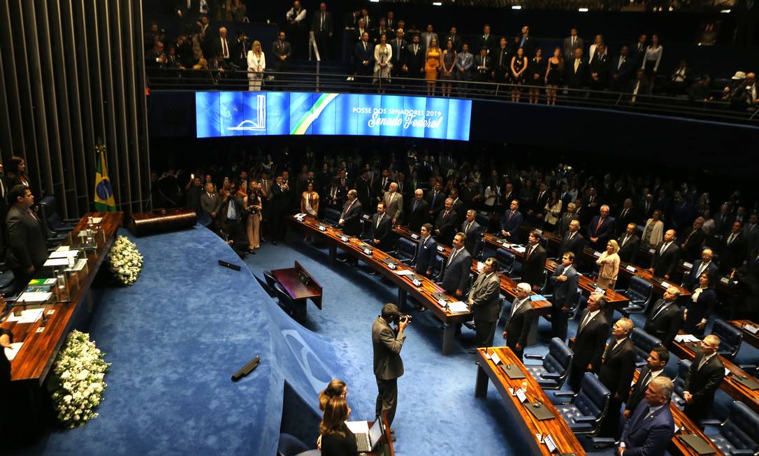Plenário do Senado Foto: Jorge William / Agência O Globo