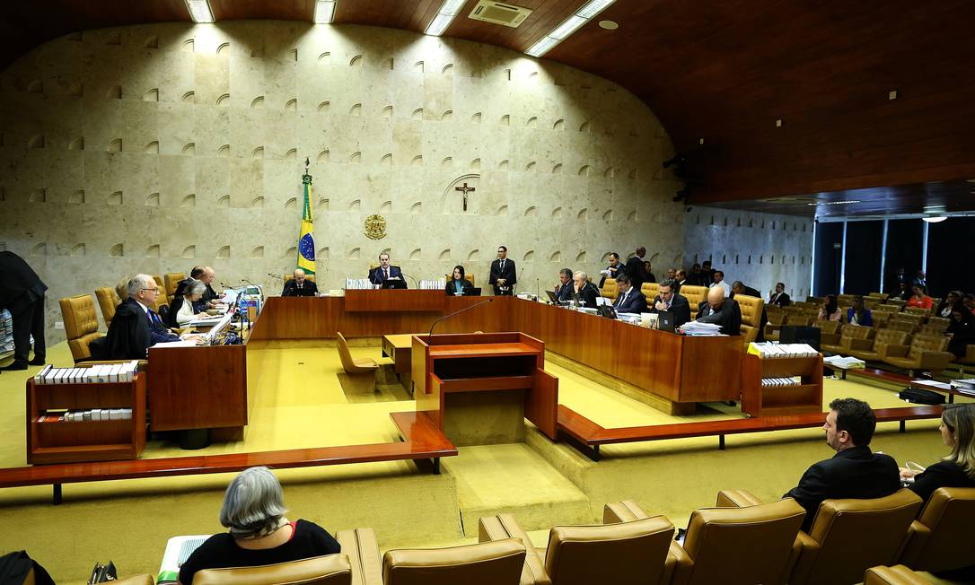 Plenário do Supremo Tribunal Federal (STF) Foto: Jorge William / Agência O Globo