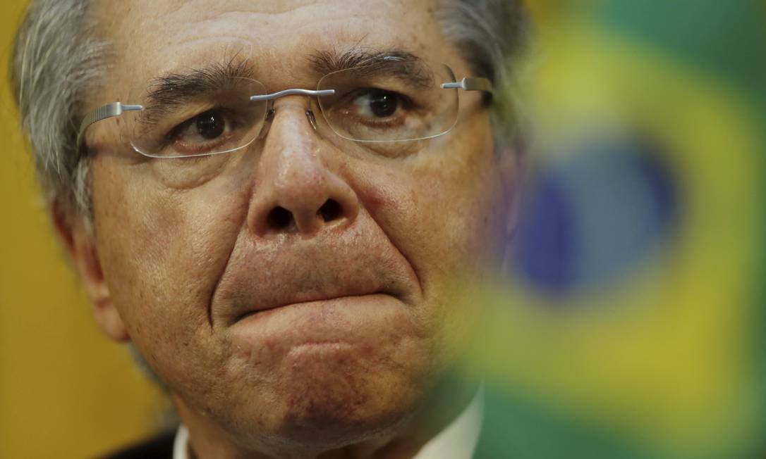 Ministro da Economia, Paulo Guedes Foto: Marcelo Theobald / Agência O Globo