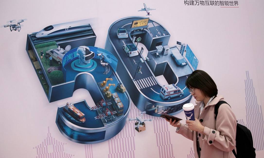 Uso da tecnologia chinesa para a próxima geração de telefonia celular é avaliado pelo governo. Foto: Jason Lee / Reuters