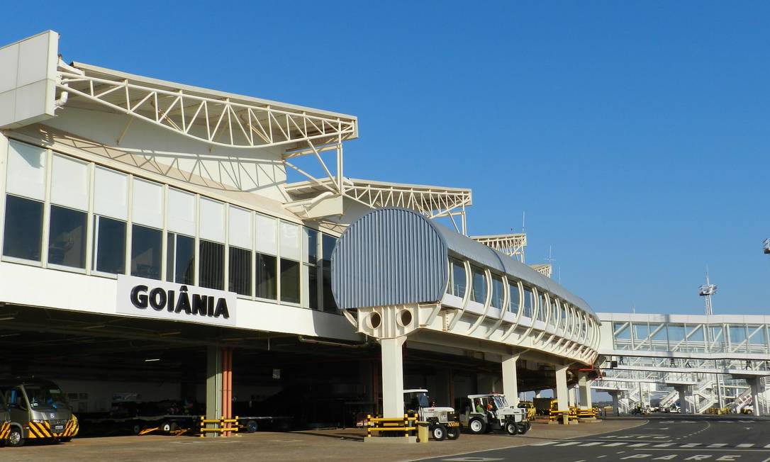 Aeroporto de Goiânia Foto: Agência O Globo