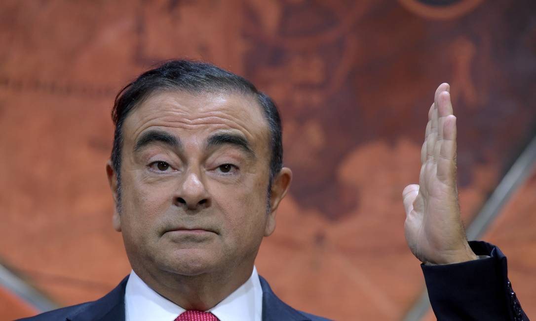 Ex-executivo Carlos Ghosn fugiu do Japão para o Líbano em situação ainda descionhecida Foto: Eric Piermont / AFP