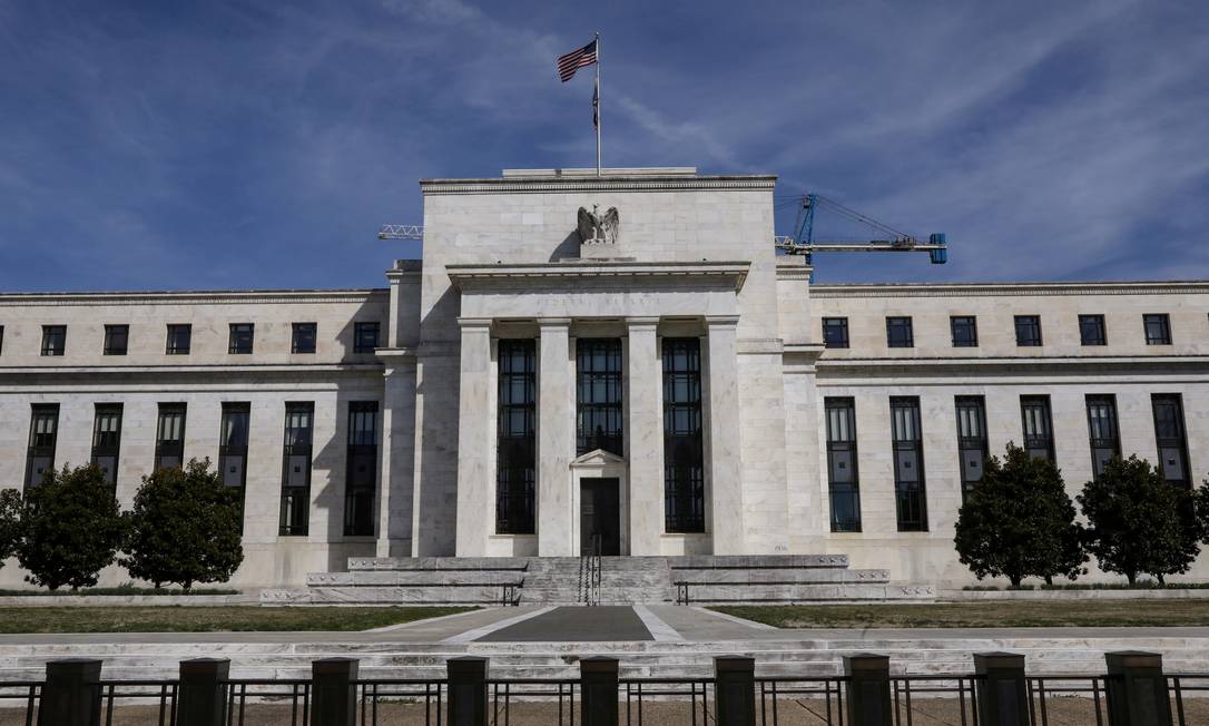 Fachada do prédio do Federal Reserve em Washington Foto: Brendan McDermid / Reuters