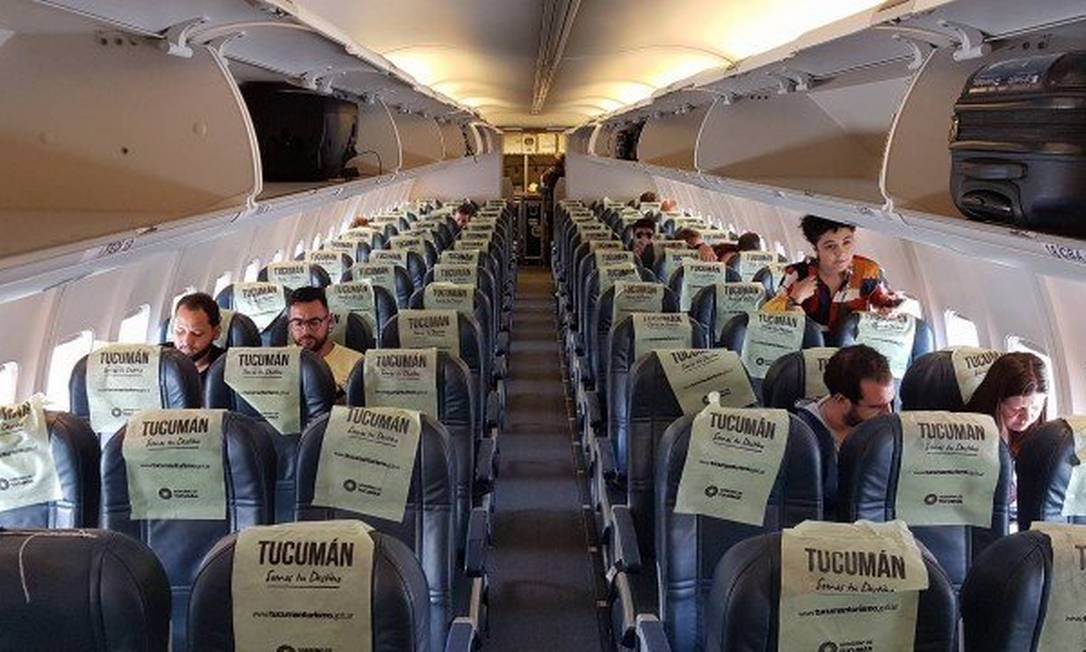 Aéreas de baixo custo cobram por baggem de bordo Foto: Agência O Globo