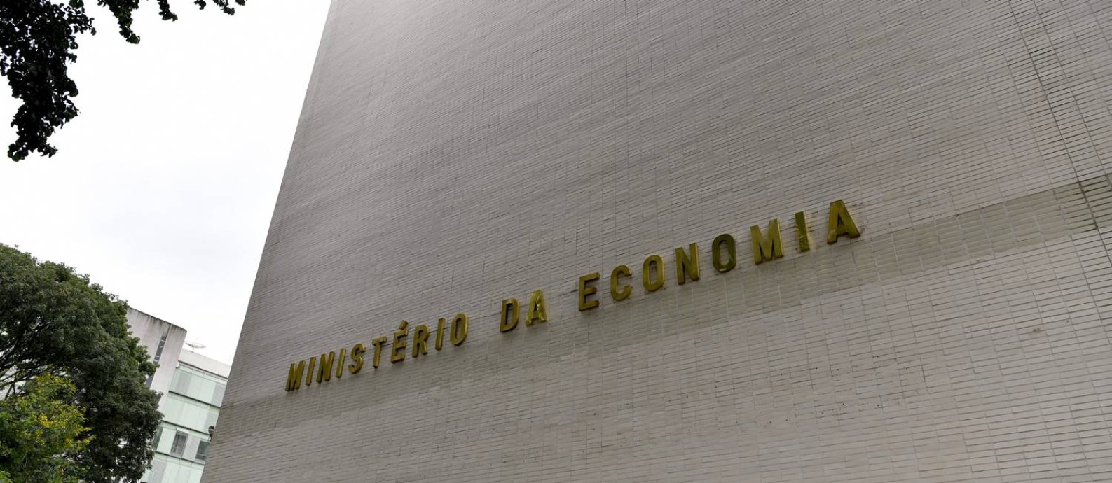 Fachada do Ministério da Economia (ME) Foto: Geraldo Magela / Agência O Globo