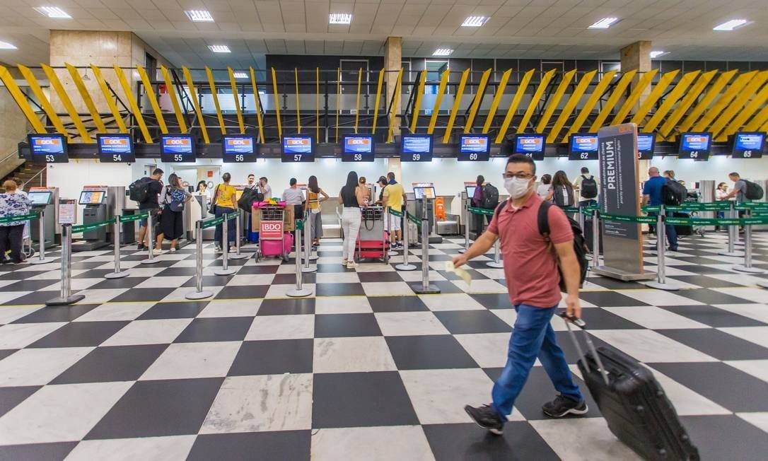 Aeroportos devem manter procedimentos de segurança no pós-pandemia Foto: Agência O Globo