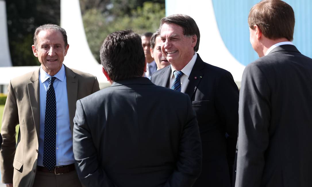 Empresários se reúnem com Bolsonaro para pedir acesso a crédito Foto: Agência O Globo