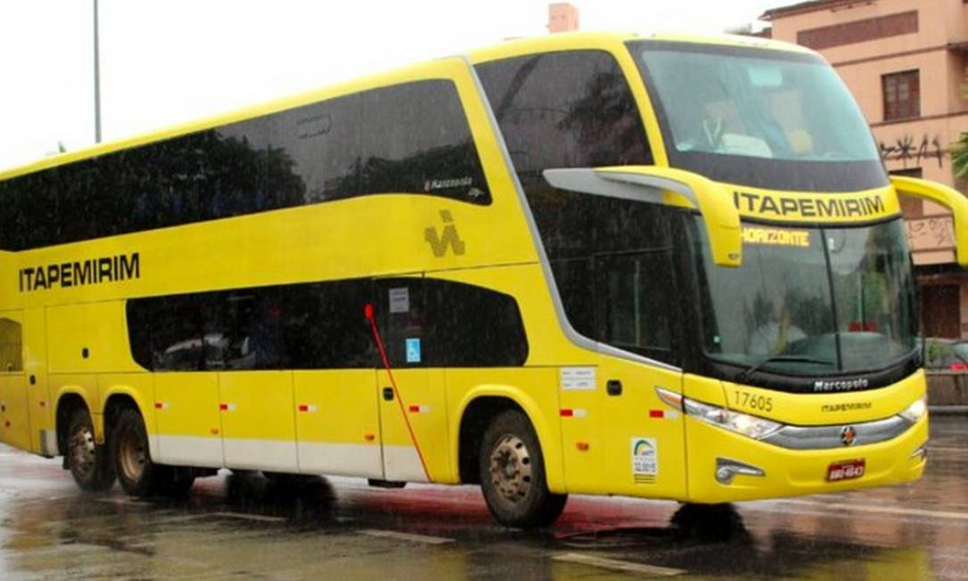 Ônibus da Viação Itapemirim; grupo controlado por Sidnei Piva perdeu contratos bilionários em São José dos Campos Foto: Arquivo