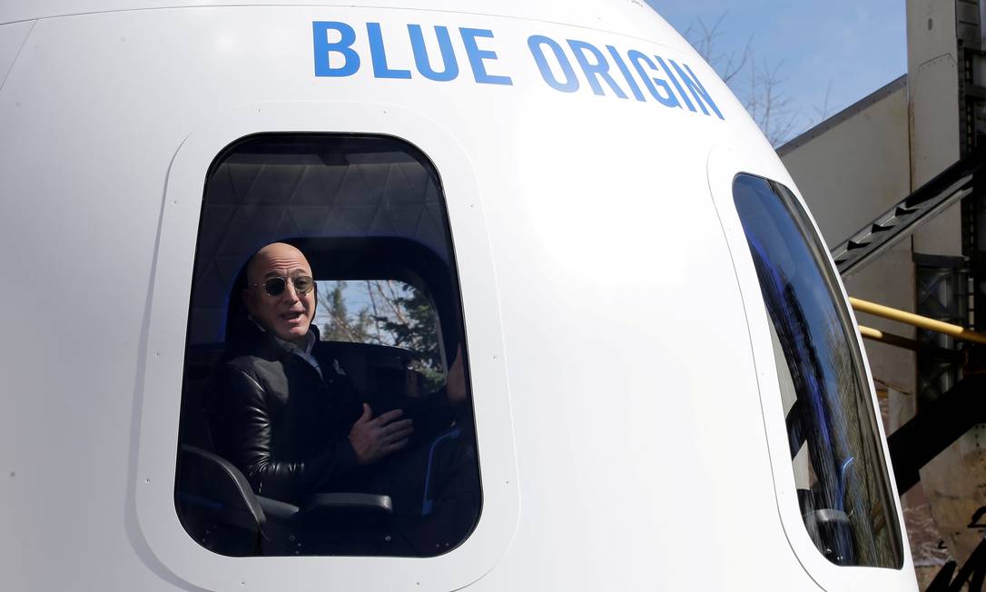 A Blue Origin perdeu para a empresa espacial de Musk e para a United Launch Alliance (ULA) bilhões de dólares em contratos de lançamentos espaciais do governo dos Estados Unidos Foto: Isaiah Downing / REUTERS