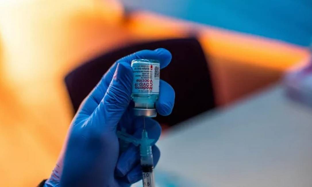 Vacina da Moderna contra Covid-19 Foto: AFP