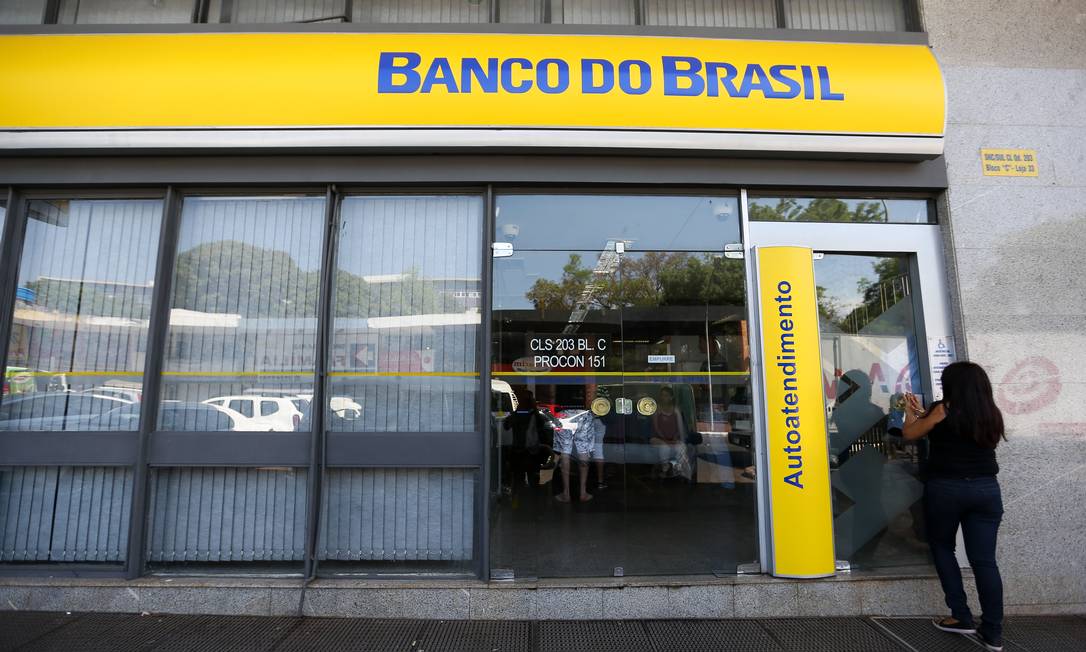 Agência do Banco do Brasil: banco quer deixar a Febraban Foto: Marcelo Camargo / Agência O Globo
