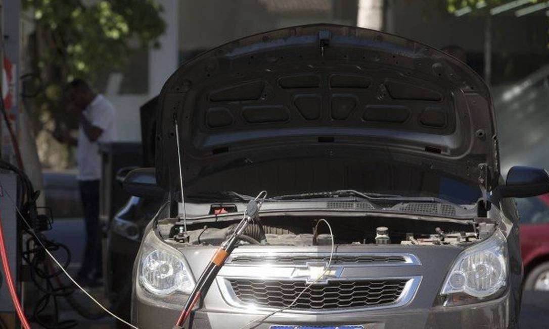 O biogás pode ser usado por qualquer carro que tenha kit gás instalado Foto: Márcia Foletto / Agência O Globo