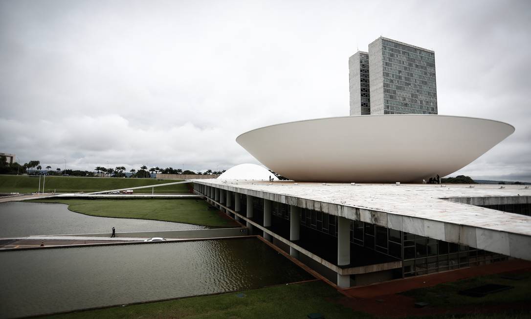 Congresso Nacional, em Brasília. Reforma do IR está em discussão na Câmara Foto: Pablo Jacob / Agência O Globo