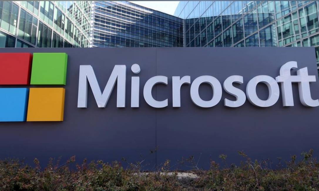 Logo da Microsoft Foto: Reuters