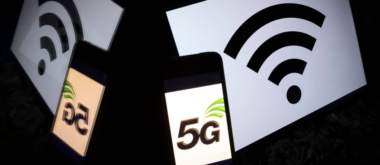 Rede 5G deve ser lançada comercialmente em São Paulo no Natal Foto: Lionel Bonaventure / AFP