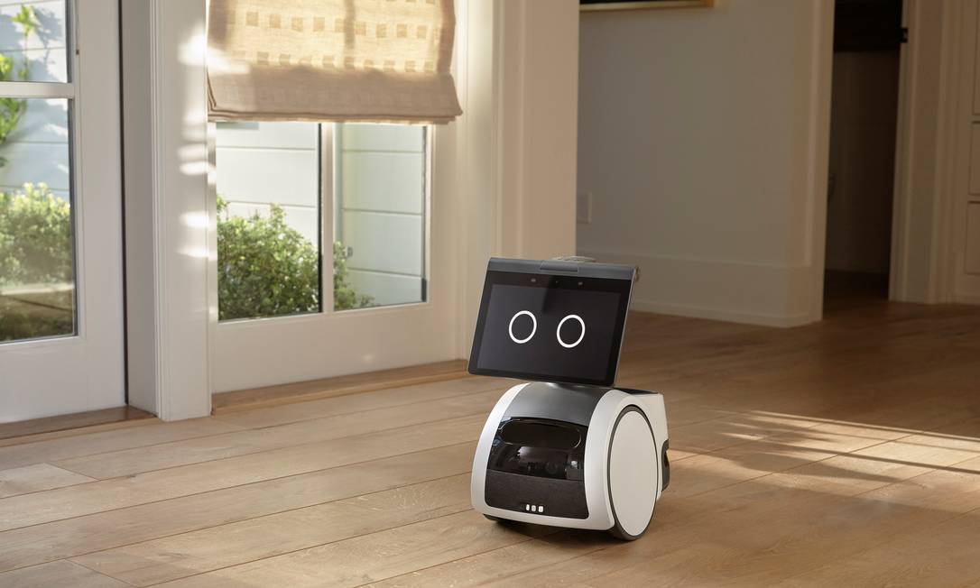Astro, o robô doméstico lançado pela Amazon Foto: AMAZON / via REUTERS