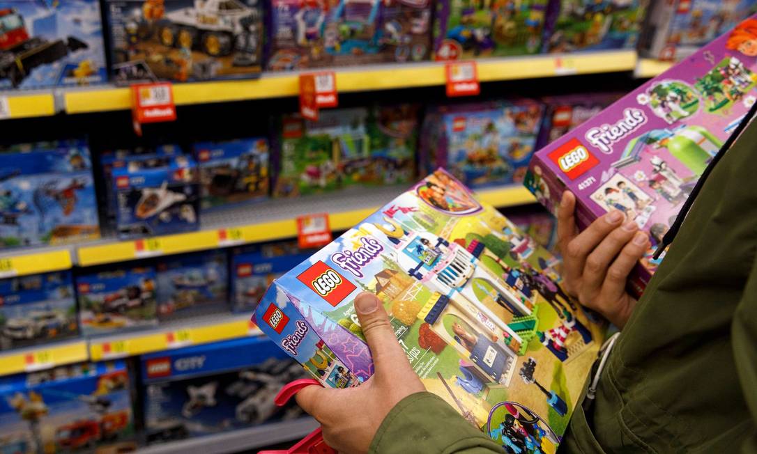 Lego tem vendas e lucro históricos no primeiro semestre Foto: Patrick T. Fallon / Bloomberg