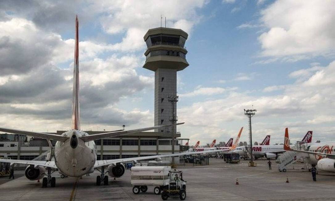 Aeroporto de Congonhas, em São Paulo Foto: Agência O Globo
