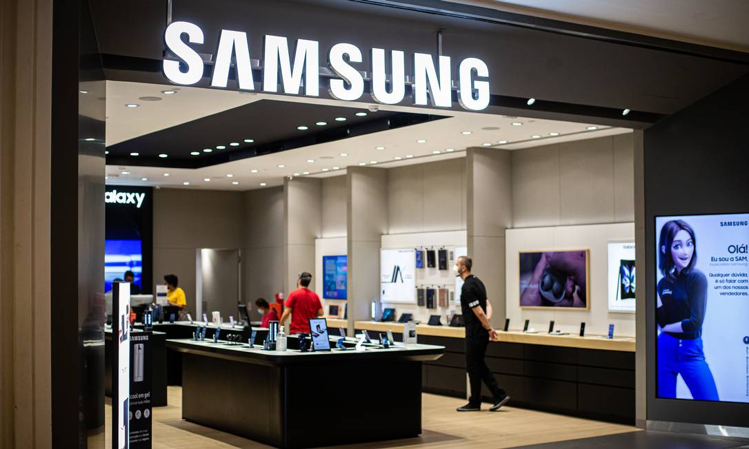 Samsung a primeira em respeito ao consumidor Foto: Hermes de Paula / Agência O Globo