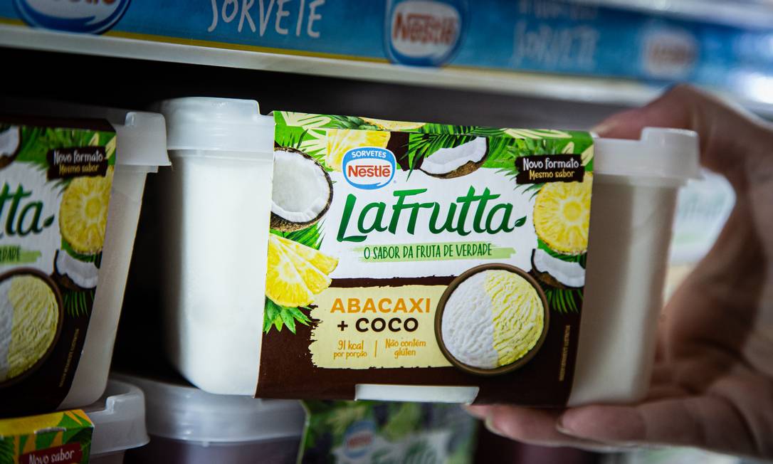 Nestlé lidera a preferência dos cariocas quando o assunto é sorvete Foto: Hermes de Paula / Agência O Globo