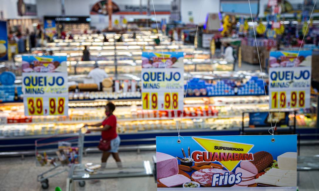 Supermercado Guanabara o mais lembrado pelos cariocas Foto: Hermes de Paula / Agência O Globo