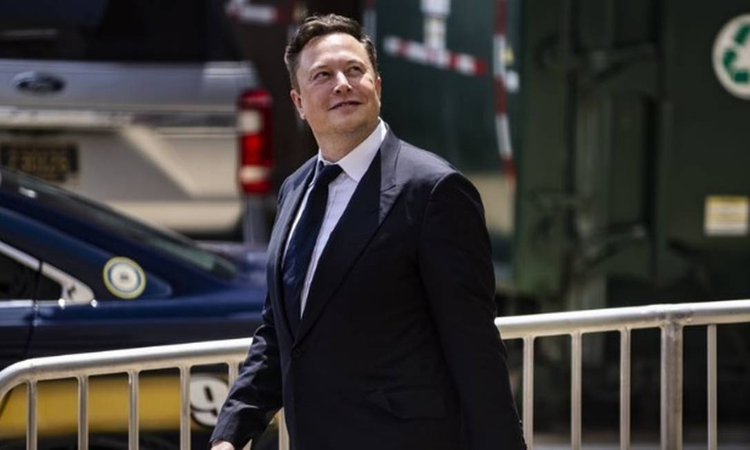 Riqueza de Elon Musk aumentou enquanto ele tuitava sobre impostos e criptografia Foto: Samuel Corum/Bloomberg