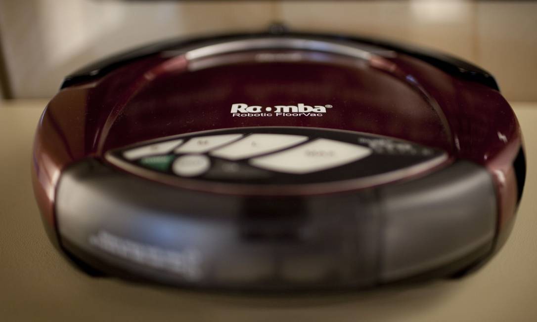 Um robô-aspirador da Roomba Foto: Scott Eells / Bloomberg