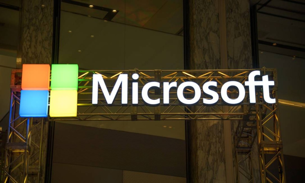 A Microsoft disse que removeria os aplicativos móveis da estatal RT da loja de aplicativos do Windows e proibiria anúncios na mídia patrocinada pelo Estado russo. Foto: Akio Kon / Bloomberg