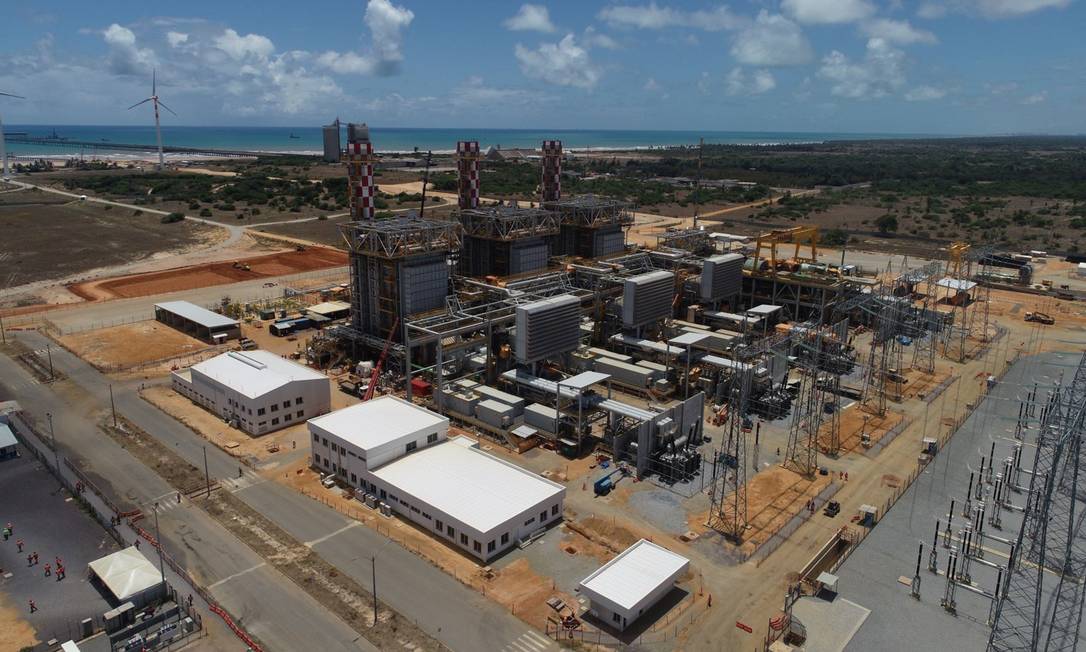 Usina Termoelétrica Porto de Sergipe I, na cidade de Barra dos Coqueiros, em Sergipe Foto: Agência O Globo