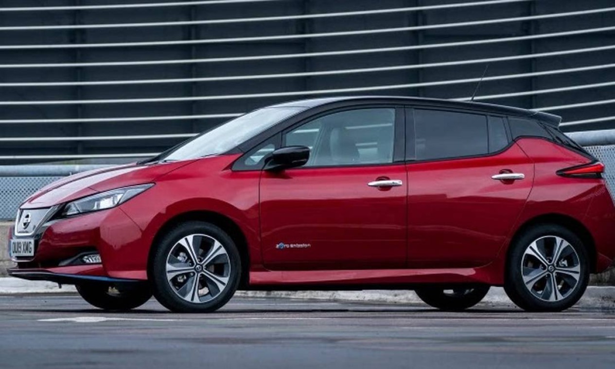 O Nissan Leaf Tekna teve 439 unidades vendidas em 2021, a um preço de R$ 297,1 mil Foto: Divulgação
