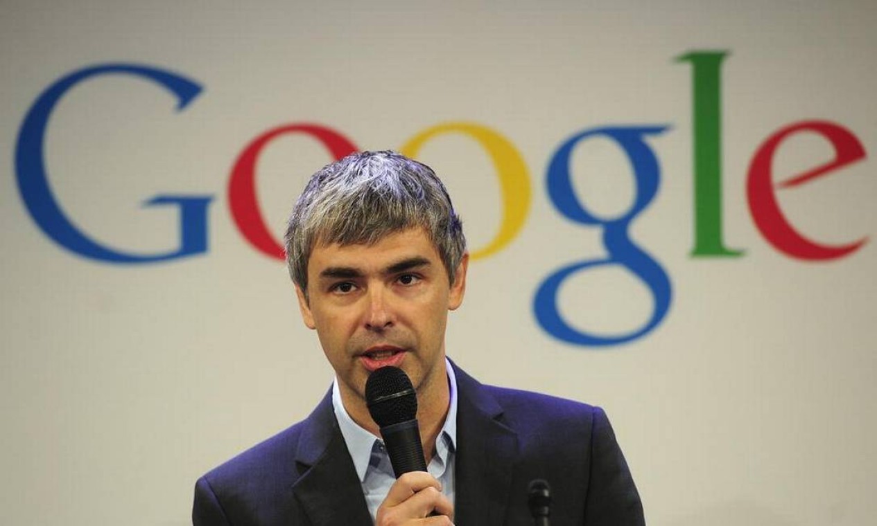 Larry Page, cofundador da Google, é o sexto mais rico, com uma fortuna de US$ 111 bilhões Foto: Divulgação