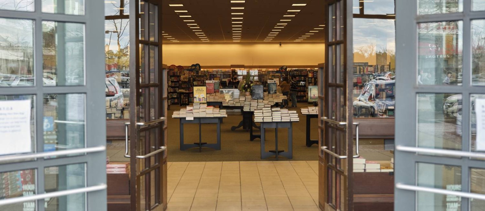 Loja da Barnes and Nobles em Hingham, Massachusetts Foto: CODY O'LOUGLIN / NYT